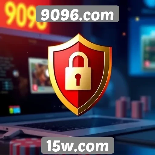 Segurança online em sites de jogos como 9096.com